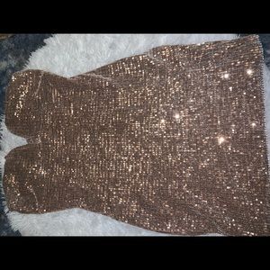 windsor sparkly strapless night out dress